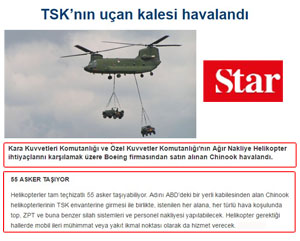 Ağır Yük Helikopteri “Uçan Kale” TSK’ya Katıldı